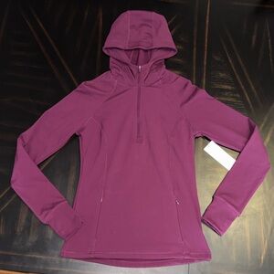 Women's Hooded Pullover half zip